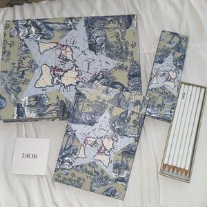 Dior Exclusive Around the World Journal Set Dior Notebook Dior Pencils BNIB